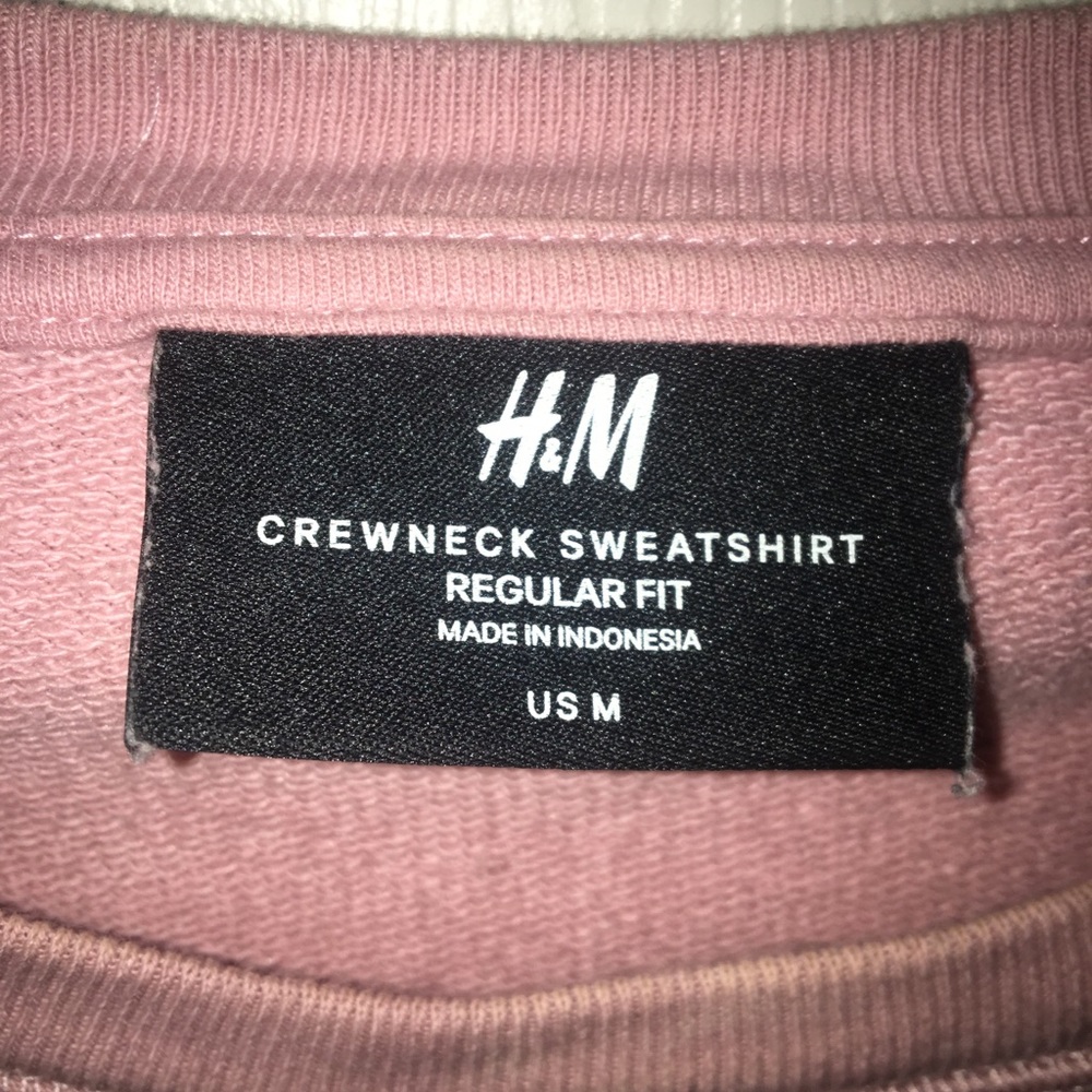 H&M Crewneck mauve sweatshirt